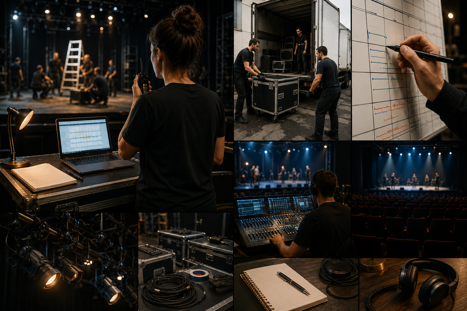 Régie générale & Festival – Appréhender un environnement professionnel