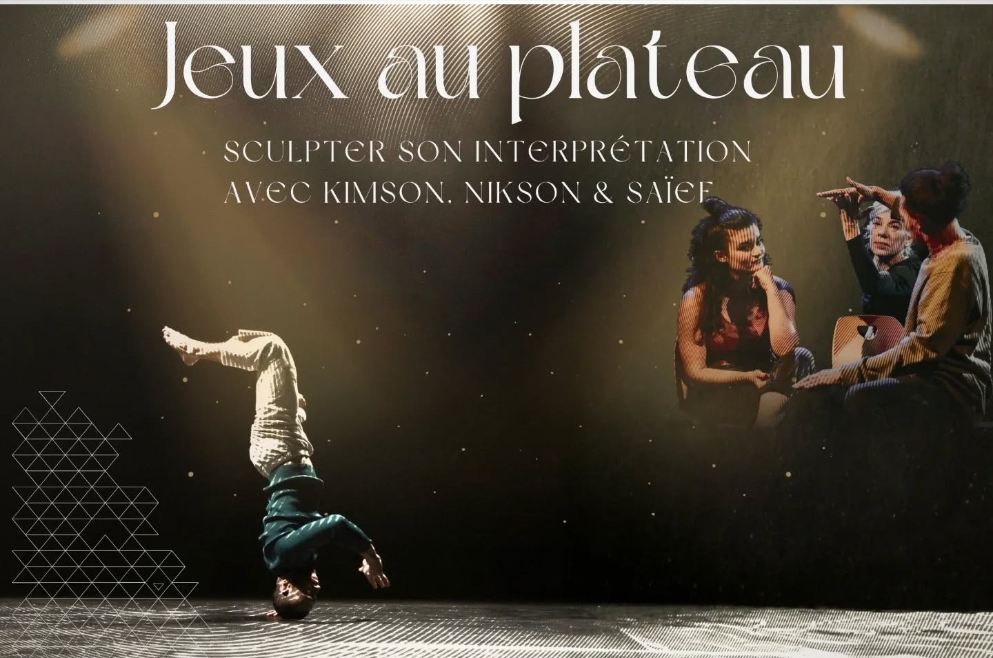 Stage – Jeux au plateau : Sculpter son interprétation